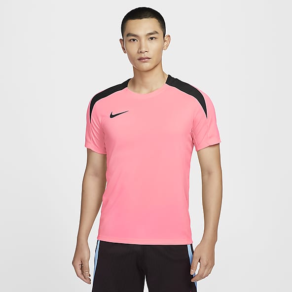 Mens Pink Dri FIT Shirts. Nike JP